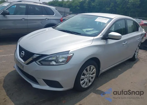 2016 Nissan Sentra Sv из США, поврежденный, VIN 3N1AB7AP7GL676321